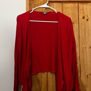 J. Jill Vibrant Red Cardigan